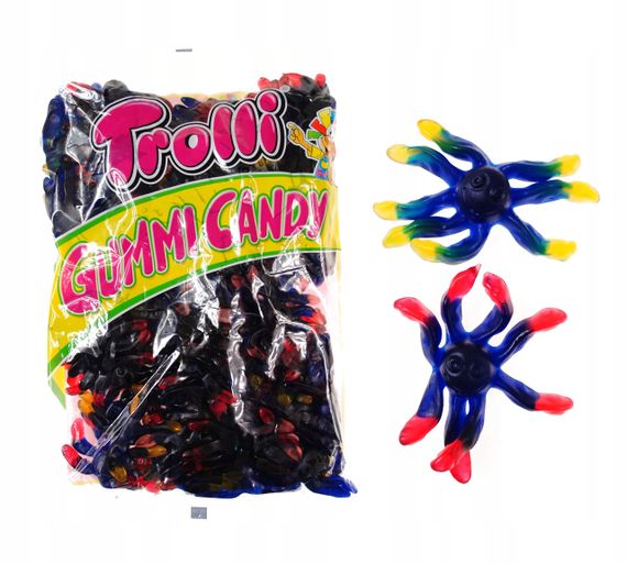 Желейные конфеты Trolli Tarantula «Пауки» 1 кг