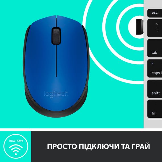 Мишка Logitech M171 Blue (910-004640) | Зображення 5