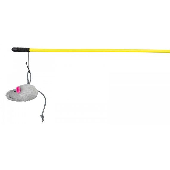 Іграшка Trixie для котів Миша на вудочці з котячою м_ятою 50 см | Зображення 2