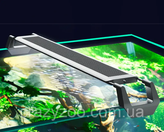 Світильник для акваріума SunSun ADK-200C WB LED 7500К 5 Вт біло-синій 19-25 см | Зображення 1