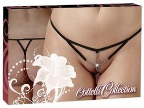 Сексуальные черные стринги String Starfish M/L Sex Aura