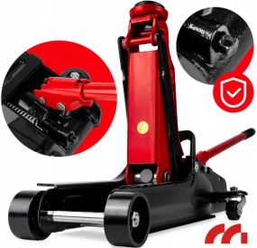 Домкрат гидравлический подкатный 2.5т низкопрофильный 385мм Maltec