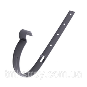 Кронштейн желоба металл. 130/100 Водосточные системы Rainway (Ренвей) графит