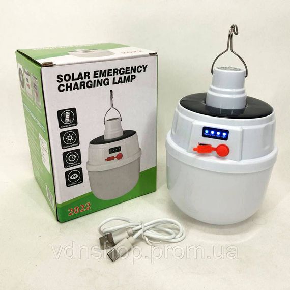 Лампочка для кемпинга аккумуляторная, Аварийная лампа для кемпинга, Фонарь с возможностью подвешивания PH-28 | Зображення 3