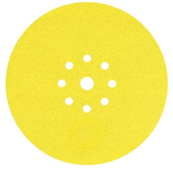 Шліфувальне коло самоклеюче DeWalt 225 мм зерно 100, 10 шт (DT3179)