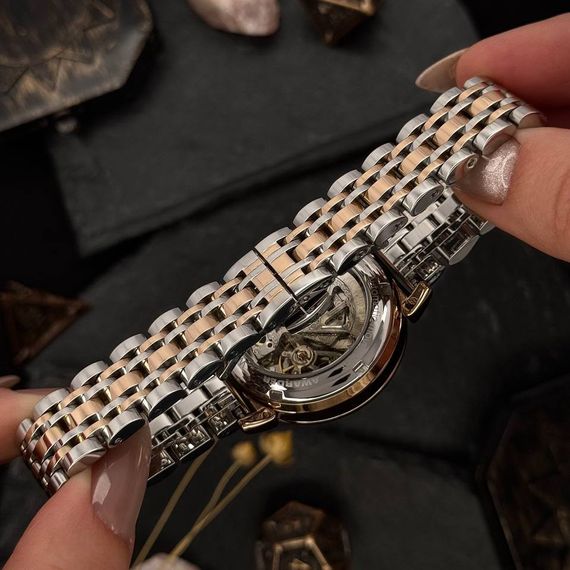 Годинник наручний Awarder 047 Silver-Gold-Pink | Зображення 4