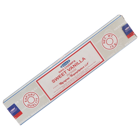 Аромапалички Sweet Vanilla  Солодка ваніль Наг чампа 15г Satya 8904234405643