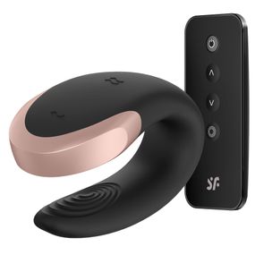 Смарт-вібратор для пар Satisfyer Double Love (Black) (м'яте паковання!!!)