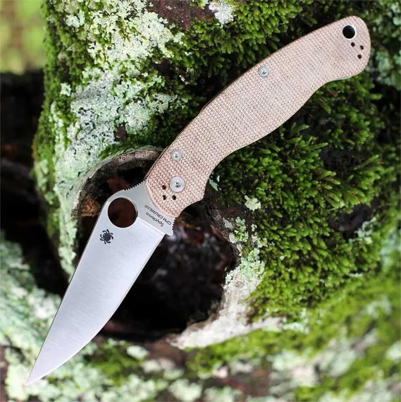 Ніж Spyderco Military 2 Micarta Brown | Зображення 4