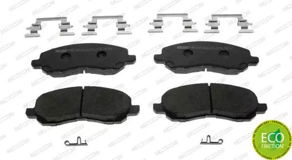 Колодки передні гальмівні Lancer X/Outlander I, FERODO (FDB1621) (68035576 AA) | Зображення 3