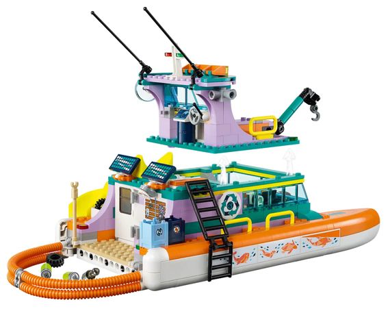 Конструктор LEGO Friends Човен морської рятувальної бригади (41734) | Зображення 7