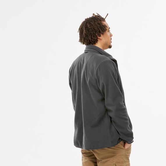 Куртка чоловіча SH100 для трекінгу 3 в 1 водонепроникна до 0°C сіра - L. | Зображення 6