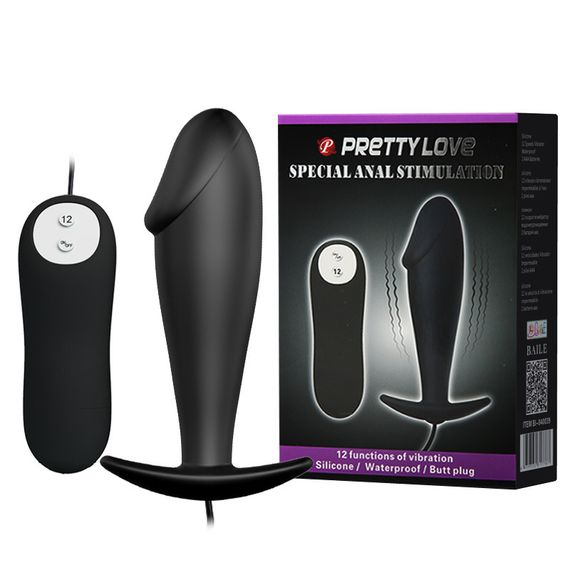 Вібропробка PRETTY LOVE SPECIAL ANAL VIBR. STIMULATION 12 function Sex Aura