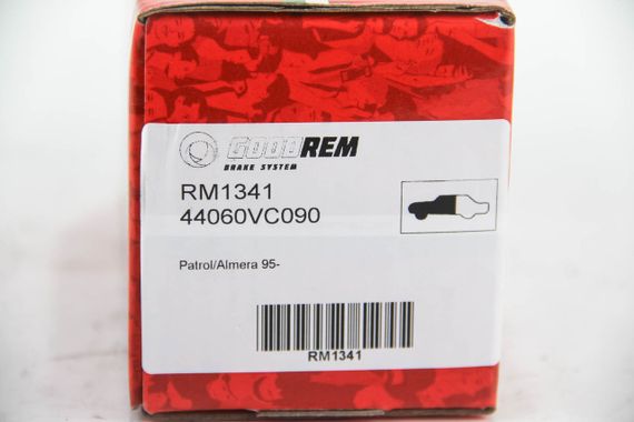 Гальмівні колодки Patrol/Almera 95-, GOODREM (RM1341) | Зображення 2