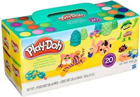 Мега-набор пластилина Play-Doh: 20 Classic Colors (20 баночек)
