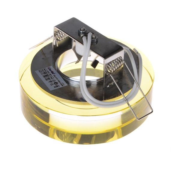 Светильник точечный декоративный HDL-G151 Gold Crystal MR16 | Зображення 1