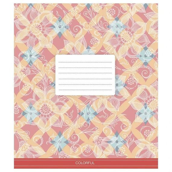 Зошит учнівський "Сolor mania" 018-3386L-4 в лінію, 18 аркушів