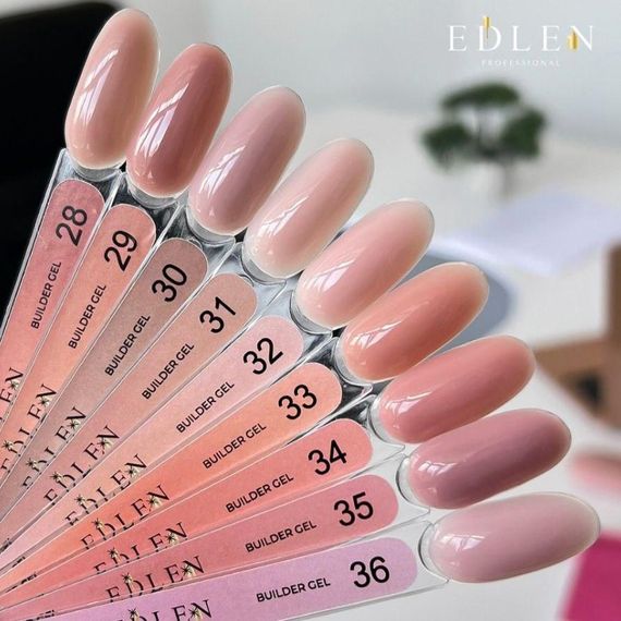 Гель для нарастания ногтей Edlen Builder Gel №28 15мл | Зображення 1