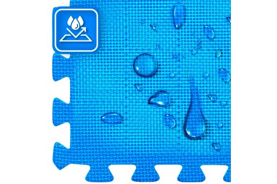 Килимок-пазл THUNDER PZ-04 60 х 60 блакитно-сірий (PZ-04) | Зображення 3