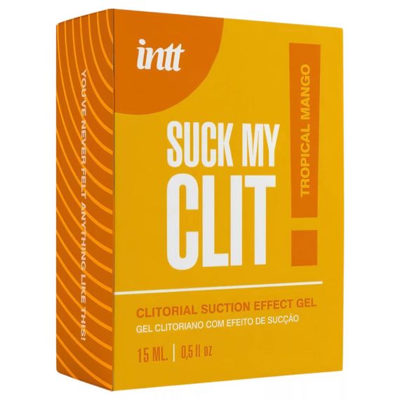Стимулюючий гель для клітора INTT Suck My Clit Tropical Mango, 15 мл Sex Aura | Зображення 2