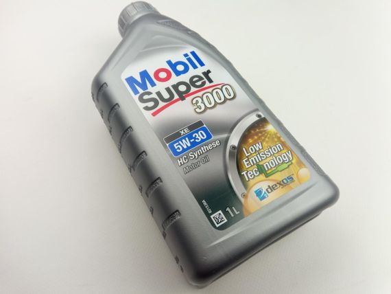 Олива моторна 5W-30 синтетична MOBIL Super 3000 XE 1 л. (151456)