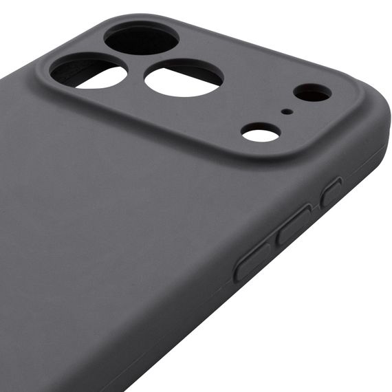 Чохол Silk Full Camera Protective (AA) NO LOGO для Apple iPhone 17 Pro / 18 Pro (6.3") Сірий / Dark Gray | Зображення 3