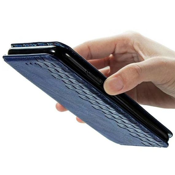 Шкіряний чохол-книжка GETMAN Cubic (PU) для Xiaomi Redmi Note 9/Redmi 10X | Зображення 2