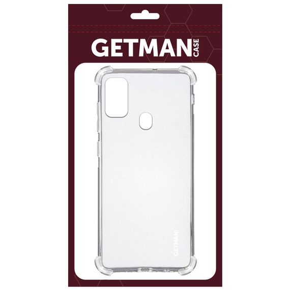 TPU чехол GETMAN Ease logo усиленные углы для Samsung Galaxy M30s / M21 | Зображення 1