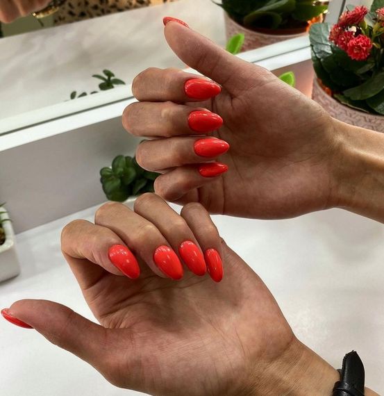 Гель-лак Moon Full Summer №616 рожево-червоний 8мл