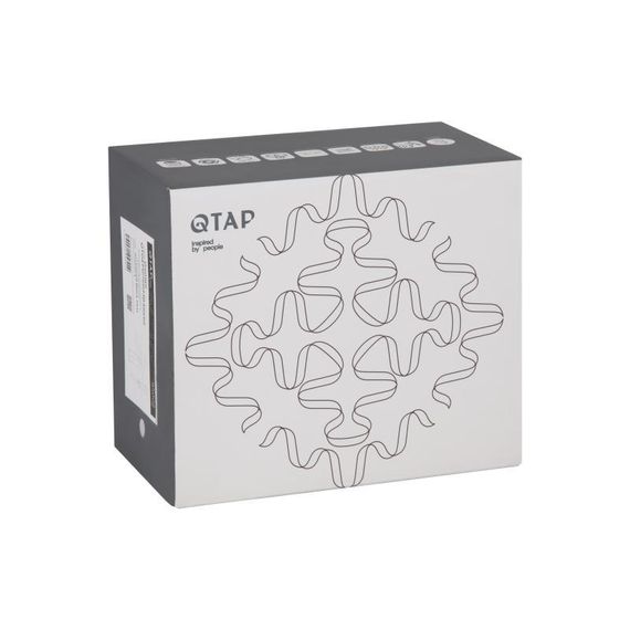 Смеситель для раковины Qtap Gemini (с гигиеническим душем) QTGEM272GMB45692 Gunmetal Black PVD | Зображення 7