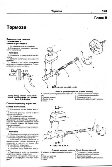Hyundai Excel, Scoupe, Accent, Lantra, Elantra, Coupe, Tiburon,Sonica, Sanate и Sonata. Руководство по ремонту. Книга | Зображення 6