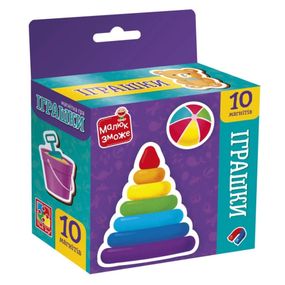 Детский набор магнитов "Игрушки" VT3106-33, 10 магнитов