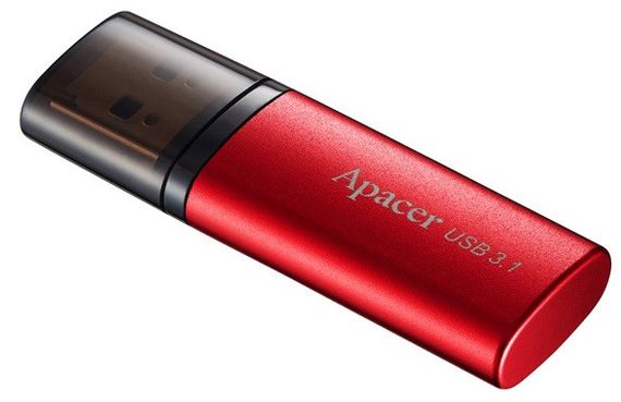 USB Flash Apacer AH25B USB 3.2 64GB Red (ЮСБ Флешка 64 ГБ) | Зображення 2