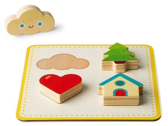 Настольная игра Janod Лото. Изучаем формы J05318 (J05318) | Зображення 7