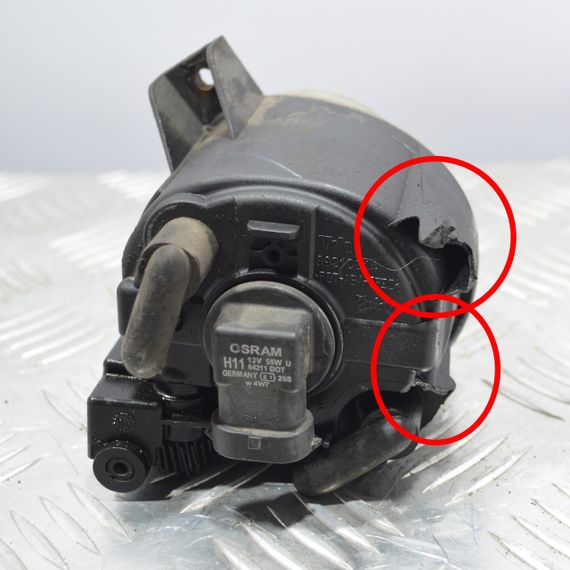 Протитуманна фара права Audi A4 B7 2004-2008 Фара птф права Ауді а4 б7 8E0941700C | Зображення 2