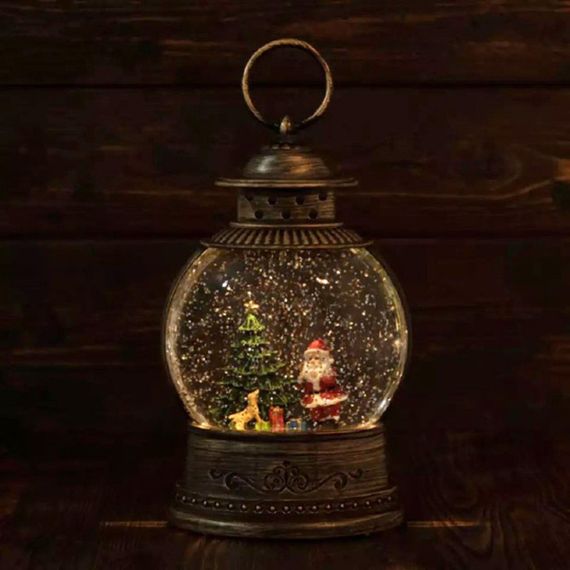 Новорічний сніжний LED світильник декор «Ліхтар Поні» HC-Q057 XPRO (47339-HC-Q057_441) | Зображення 5