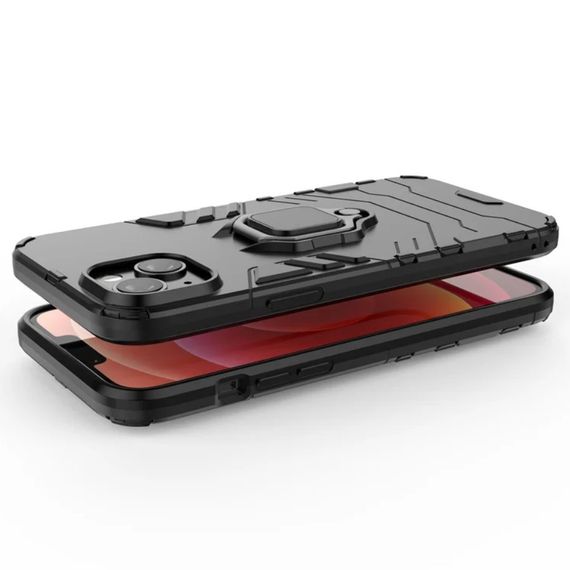 Чохол бампер Primolux Ring Armor для Apple iPhone 14 Plus - Black | Зображення 4