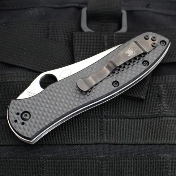 Ніж Spyderco Bradley Folder 2 CPM M4 Carbon Fiber Black | Зображення 6