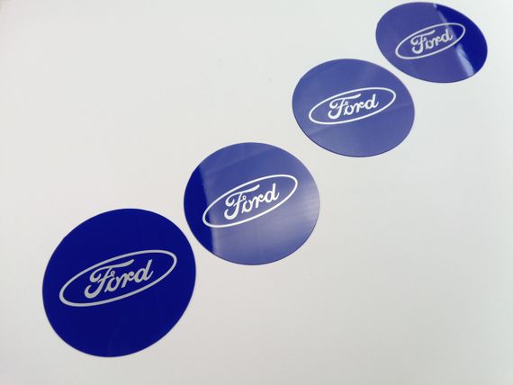 Емблема FORD на ковпак SJS (Туреччина) (к-т 4 шт.) продається тільки з ковпаками | Зображення 1