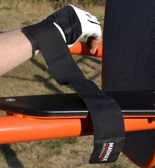 Рукавички для фітнесу MadMax MFG-269 Professional White L | Зображення 7