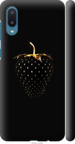 Чохол на Samsung Galaxy A02 A022G Чорна полуниця "3585m-2260-24368"