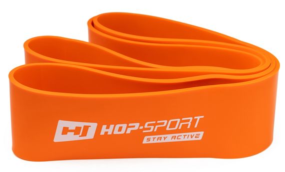 Резинка для фітнесу Hop-Sport 37-109кг HS-L083RR помаранчева | Зображення 4