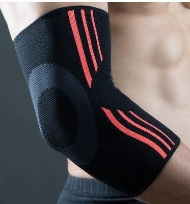 Налокітники Power System PS-6020 Elbow Support Evo Black/Orange (2шт.) M | Зображення 1