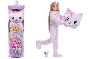 Лялька Barbie JJP64 "Cutie Reveal" серії "Милі бантики" – кошеня