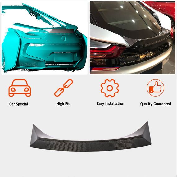 Спойлер V1 (Карбон) для BMW I8 2014-2020 рр | Зображення 1