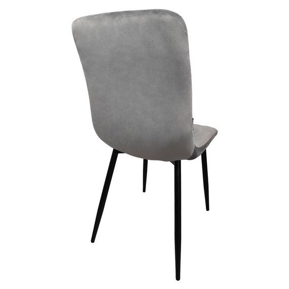 Крісло стілець для кухні вітальні барів Bonro B-423 сіре | Зображення 4