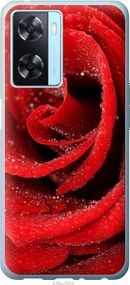 Чехол на Oppo A57s Красная роза "529u-2931-17620"