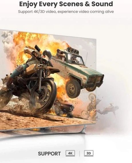 Сплиттер UGREEN 2в1 HDMI Switcher 4K@60Hz CM217 | Зображення 7