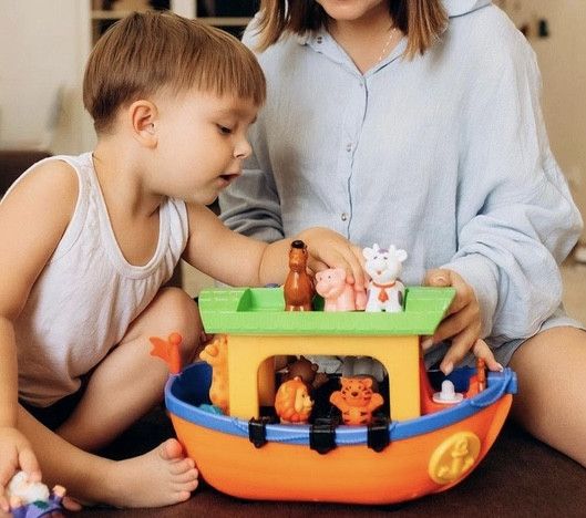 Игровой набор KIDDI SMART Ковчег Ноя (украинский язык) (063404) | Зображення 1