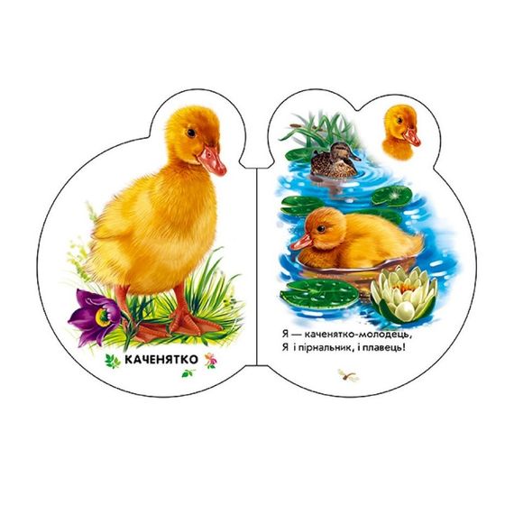 Картонная книжечка для самых маленьких Малыши : В селе 411016 аудио-бонус | Зображення 2